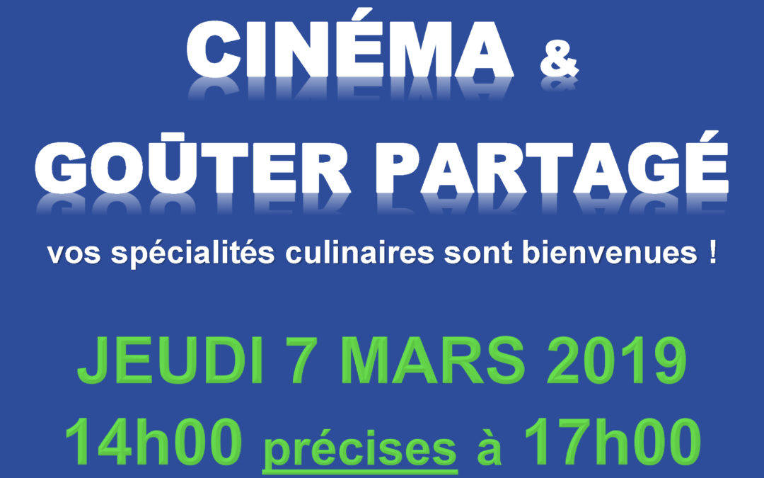 Le Club séniors vous invite le 7 mars 2019