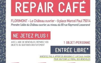 REPAIR CAFE ouvre en Septembre