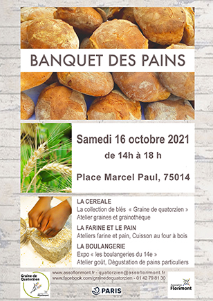 Samedi  16 Octobre – Banquet des pains